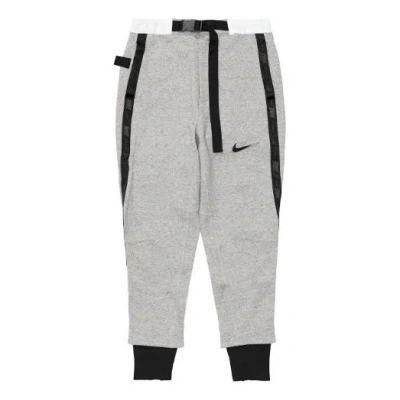 Nike X Sacai Knit Bundle Feet Sports Pants 'grey' In White