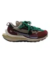 Sacai X Nike Vaporwaffle Sneakers In Villain Red Suede In Multi