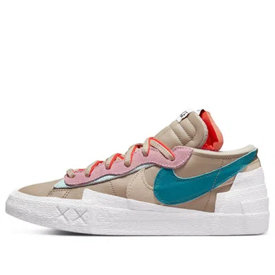 Nike X Sacai X Kaws Blazer Low 'reed' In Multi