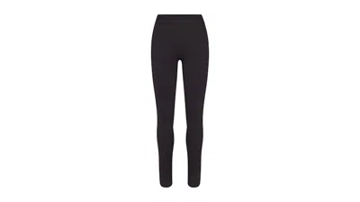 Pre-owned Nike X Skims Women's Matte 26" Legging In Obsidian In Black