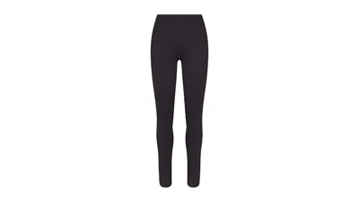 Pre-owned Nike X Skims Women's Matte 29" Legging In Obsidian In Black