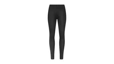 Pre-owned Nike X Skims Women's Shine Bonded Waist 26" Legging In Obsidian In Black