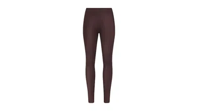 Pre-owned Nike X Skims Women's Shine Bonded Waist 26" Legging In Phoenix In Red