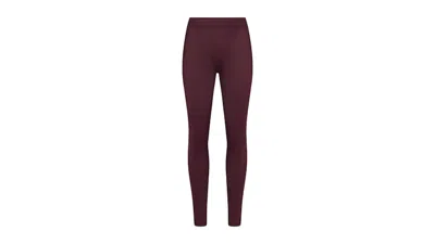 Pre-owned Nike X Skims Women's Shine Vline 26" Legging In Currant In Purple