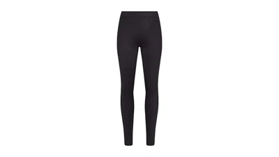 Pre-owned Nike X Skims Women's Shine Vline 26" Legging In Obsidian In Black