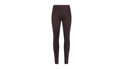Pre-owned Nike X Skims Women's Shine Vline 26" Legging In Phoenix In Red