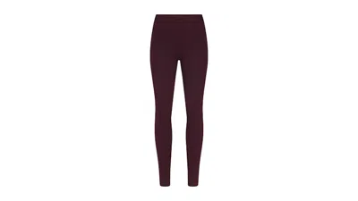 Pre-owned Nike X Skims Women's Vintage Seamless 26" Legging In Currant In Purple
