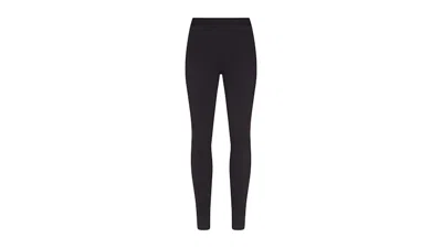 Pre-owned Nike X Skims Women's Vintage Seamless 26" Legging In Obsidian In Black