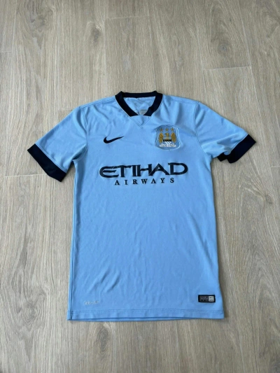 Pre-owned Nike X Soccer Jersey Nike Manchester City Soccer Jersey In Blue