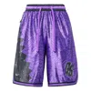 Nike X Space Jam:a New Legacy Lebron Basketball Shorts 'purple' In Blue
