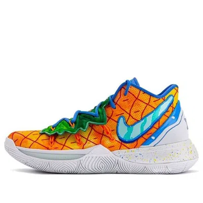 Nike X Spongebob Squarepants Kyrie 5 “pineapple House” Sneakers In Orange