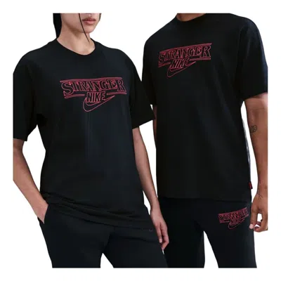 Nike X Stranger Things T-shirt 'black'