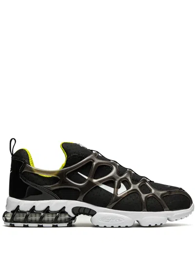 Nike X Stüssy Air Zoom Spiridon Kukini "bright Cactus" Sneakers In Black