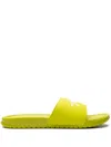 Nike X Stüssy Benassi Slides In Green