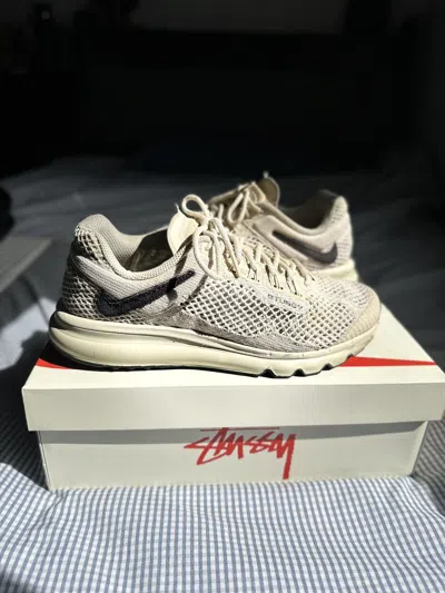 Pre-owned Nike X Stussy Nike Air Max 2013 Stussy Shoes In Fossil