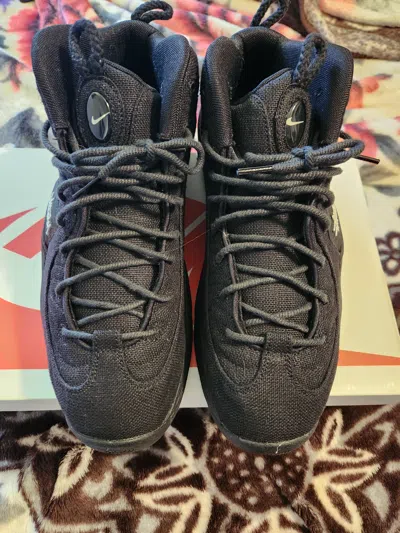 Pre-owned Nike X Stussy Nike Air Penny 2 Stussy Shoes In Black