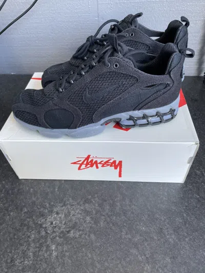 Pre-owned Nike X Stussy Nike Stussy Spiridon Shoes In Black