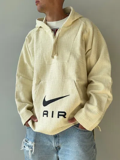 Pre-owned Nike X Stussy Nwt  Nrg Pullover Hoodie Natural Ss22 Fossil In Sand