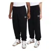 Nike X Stussy Stone Washed Fleece Sweatpants Asia Sizing 'black' In Black