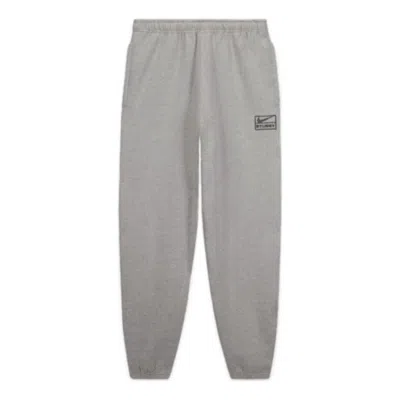 NIKE NIKE X STUSSY SWEATPANTS 'DARK GREY HEATHER'