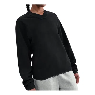 Nike X Stussy Thermal Pullover Sweatshirt 'black'