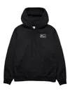 Nike X Stussy Washed "black" Hoodie In Black