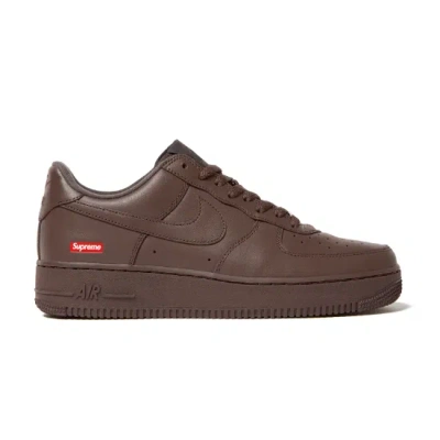 Pre-owned Nike X Supreme Air Force 1 Low 'baroque Brown' (cu9225-200)