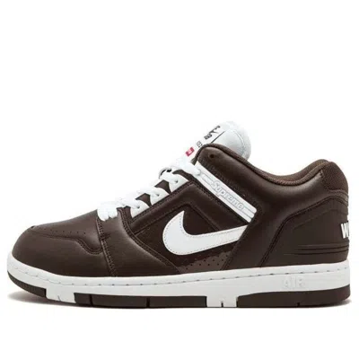 Nike X Supreme Air Force 2 'brown'