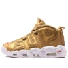 Nike X  Air More Uptempo Sneakers In Gold