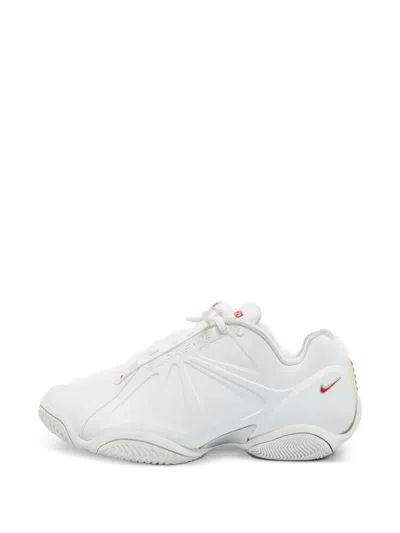 Pre-owned Nike X Supreme Air Zoom Courtposite Low-top Sneakers In White