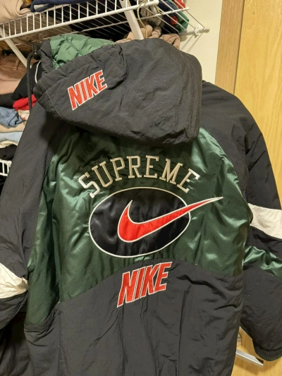 Pre-owned Nike X Supreme Jacket In Black