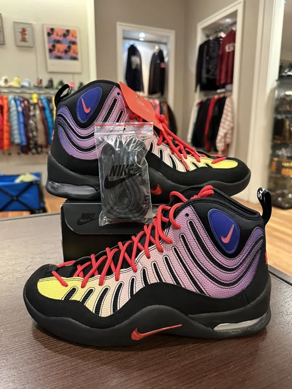 Pre-owned Nike X Supreme Nike Air Bakin Supreme Sp Shoes In Black