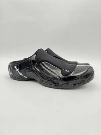 Pre-owned Nike X Supreme Nike Clogposite Black Shoes