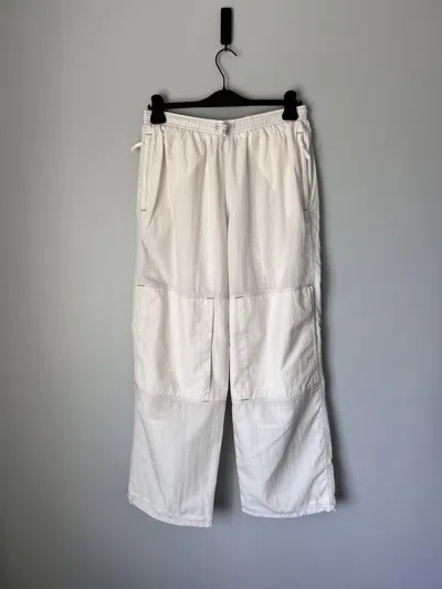 Pre-owned Nike X Supreme Nike Track Pants In White