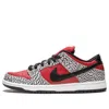 Nike Dunk Low Premium Sb Sneakers In Red
