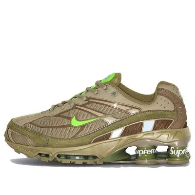 NIKE NIKE X SUPREME SHOX RIDE 2 SP 'NEUTRAL OLIVE'