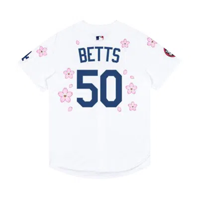 Pre-owned Nike X Takashi Murakami X Mlb World Tour Tokyo Series 2025 Dodgers Betts Jersey 'white' | Men's Size