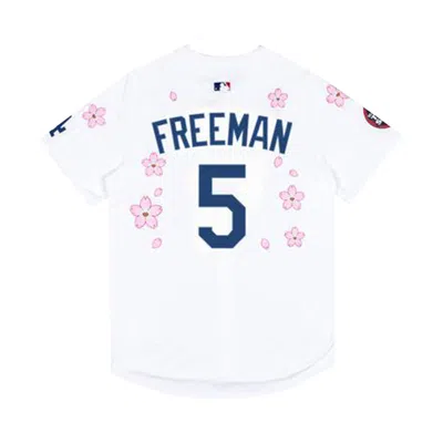 Pre-owned Nike X Takashi Murakami X Mlb World Tour Tokyo Series 2025 Dodgers Freeman Jersey 'white' | Men's Si