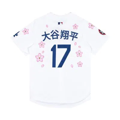 Pre-owned Nike X Takashi Murakami X Mlb World Tour Tokyo Series 2025 Dodgers Ohtani Kanji Jersey 'white' | Men