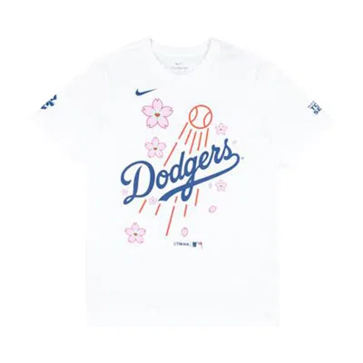 Pre-owned Nike X Takashi Murakami X Mlb World Tour Tokyo Series 2025 Dodgers Short-sleeve Tee 'white' | Men's