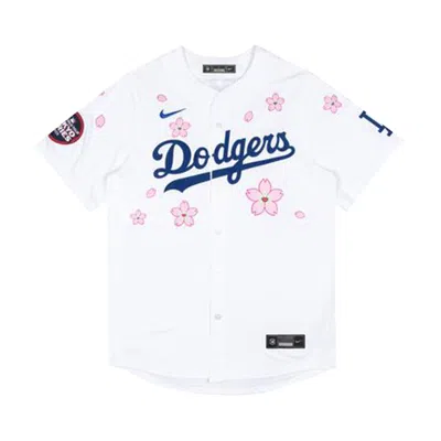 Pre-owned Nike X Takashi Murakami X Mlb World Tour Tokyo Series 2025 Dodgers Tokyo Home Jersey 'white' | Men's