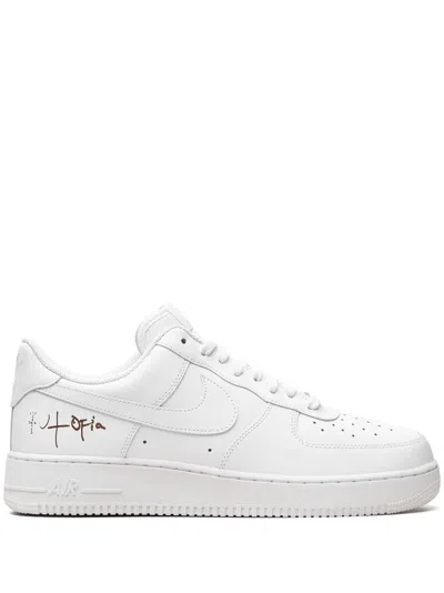 Nike X Travis Scott Air Force 1 Low '07 "utopia Edition" Sneakers In White