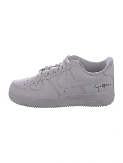 Pre-owned Nike X Travis Scott Air Force 1 Low '07 Utopia Edition (w) Sneakers In White