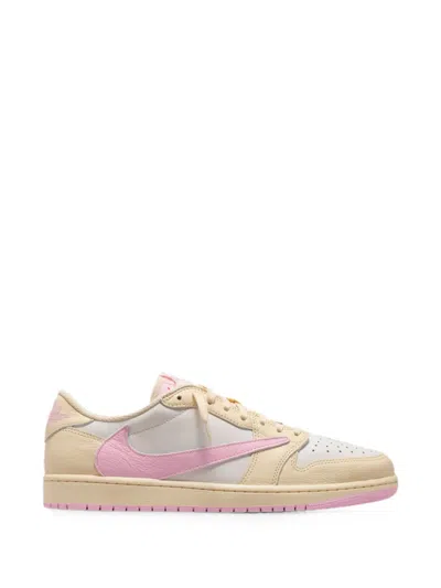 Nike X Travis Scott Air Jordan 1 Low Sneakers In Multi