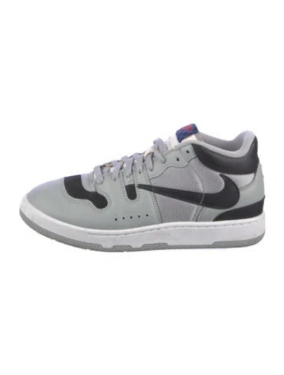 Pre-owned Nike X Travis Scott Attack Mac Qs Sp Sneakers In Gray