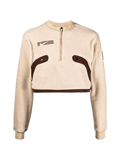 Nike X Travis Scott Cact.us Corp Sweatshirt In Neutral