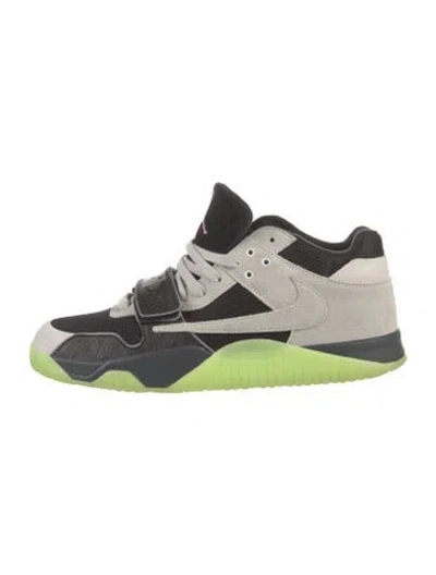 Pre-owned Nike X Travis Scott Jumpman Jack Tr Athletic Sneakers In Grey