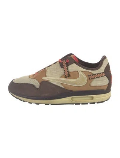 Pre-owned Nike X Travis Scott Nike Air Max 1 Travis Scott Cactus Jack Baroque Athletic Sneakers