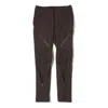 Nike X Travis Scott Zipper Pocket Straight Pants 'brown' In Black