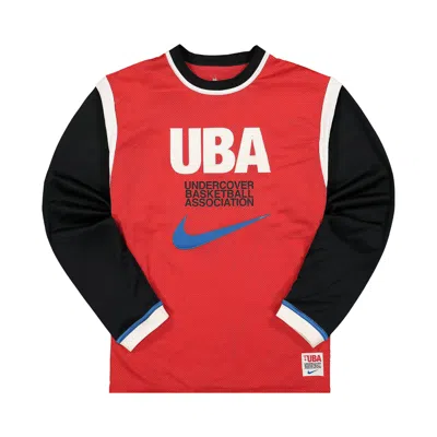 Pre-owned Nike X Undercover Long-sleeve Shooting Top 'university Red/battle Blue/black' | Men's Size L
